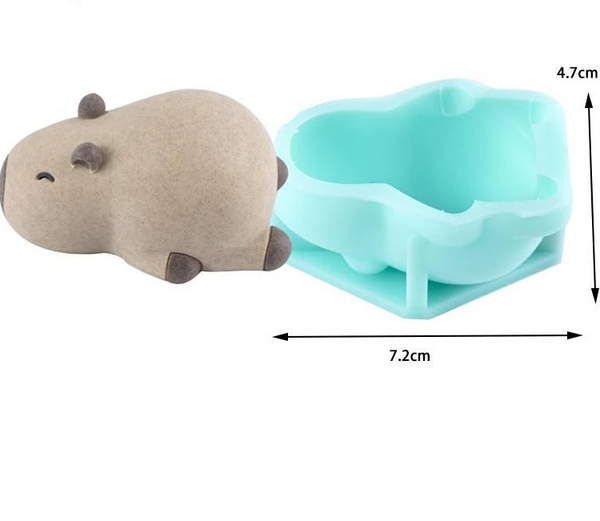 Capybara Pudding Silicone Mold
