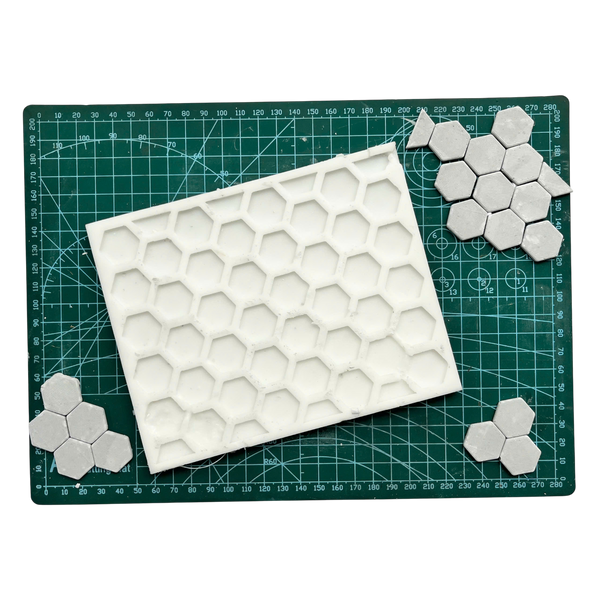 Miniature Brick Mold – Hexagon Brick Design