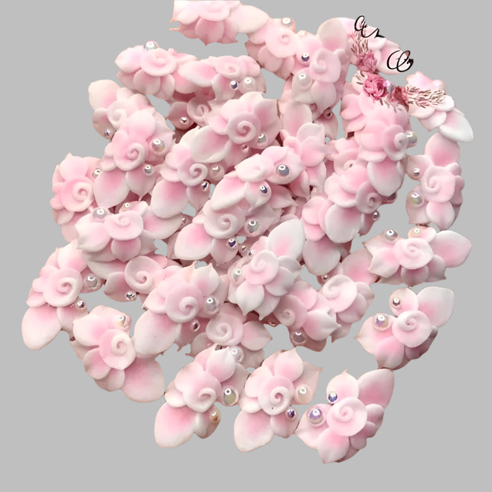 Hoa Bột Nail - Hoa Xoáy