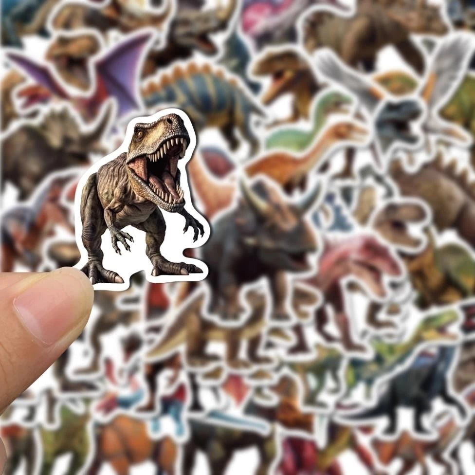 Jurassic Dinosaur Sticker Pack – Set of 50