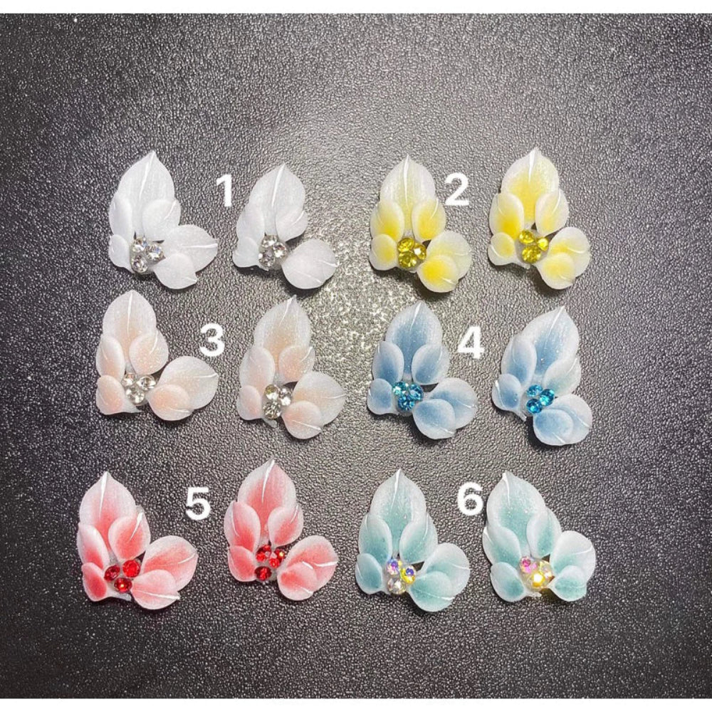 Hoa Bột Nail - Hoa Gắn Móng Chân Loại 3