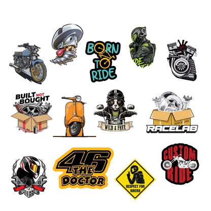 Set 50 Motor Stickers