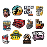 Set 50 Motor Stickers
