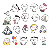 Set 50 Cutie Meme Stickers