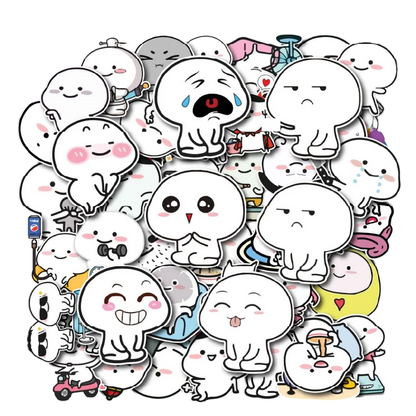 Set 50 Cutie Meme Stickers