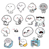 Set 50 Cutie Meme Stickers