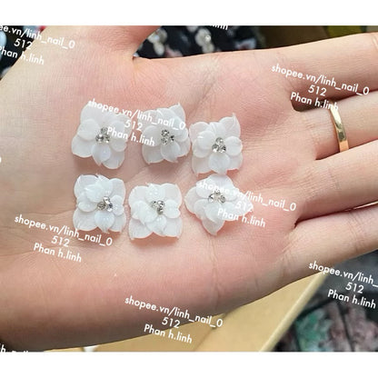 Hoa Bột Nail - Hoa Gắn Móng Chân Loại 2