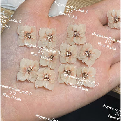 Hoa Bột Nail - Hoa Gắn Móng Chân Loại 2
