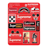 Matte Glitter Stickers