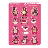 Matte Glitter Stickers