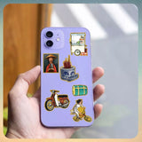 Matte Glitter Stickers