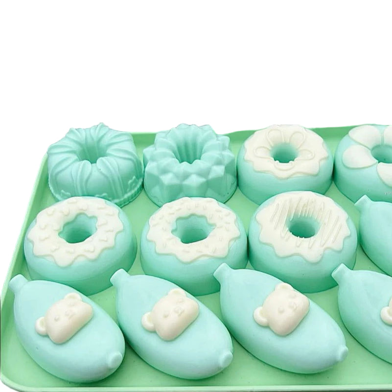 Cute Teddy Silicone Mold
