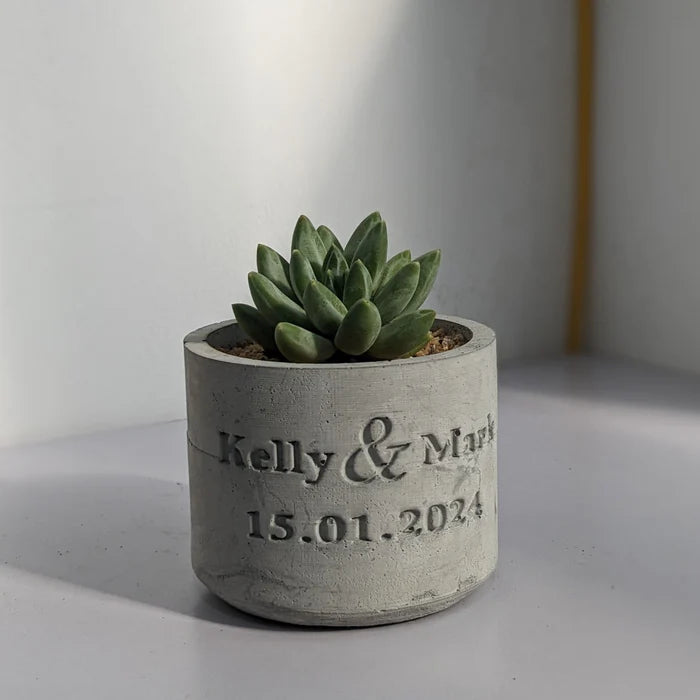 Custom Text Planter Molds