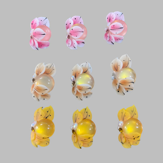 Hoa Bột Nail - Đá Mắt Mèo Loại 2