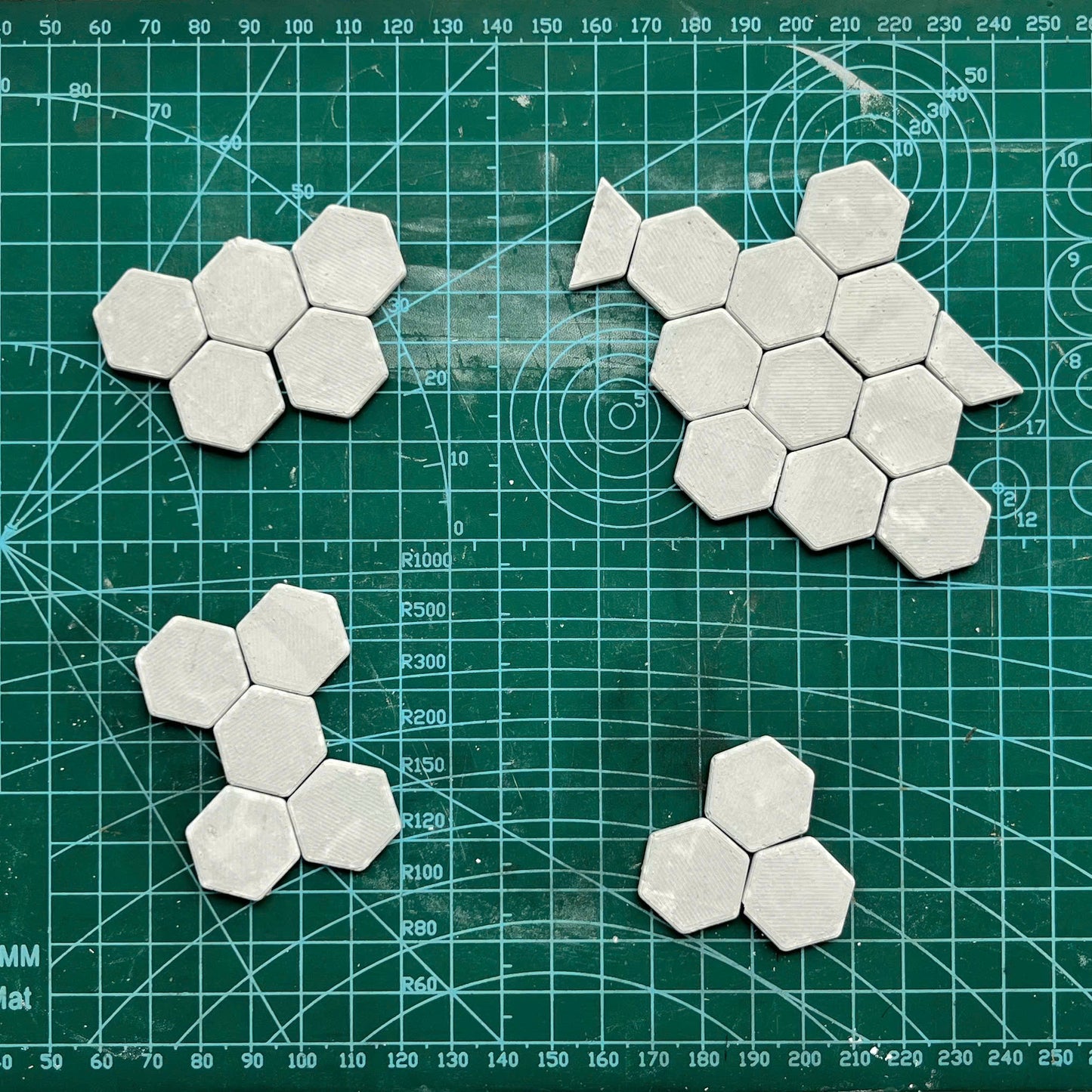 Miniature Brick Mold – Hexagon Brick Design