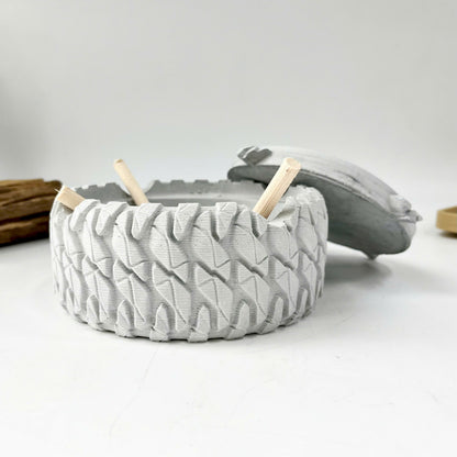 Silicone Mold for Tire-Shaped Cigar Ashtray