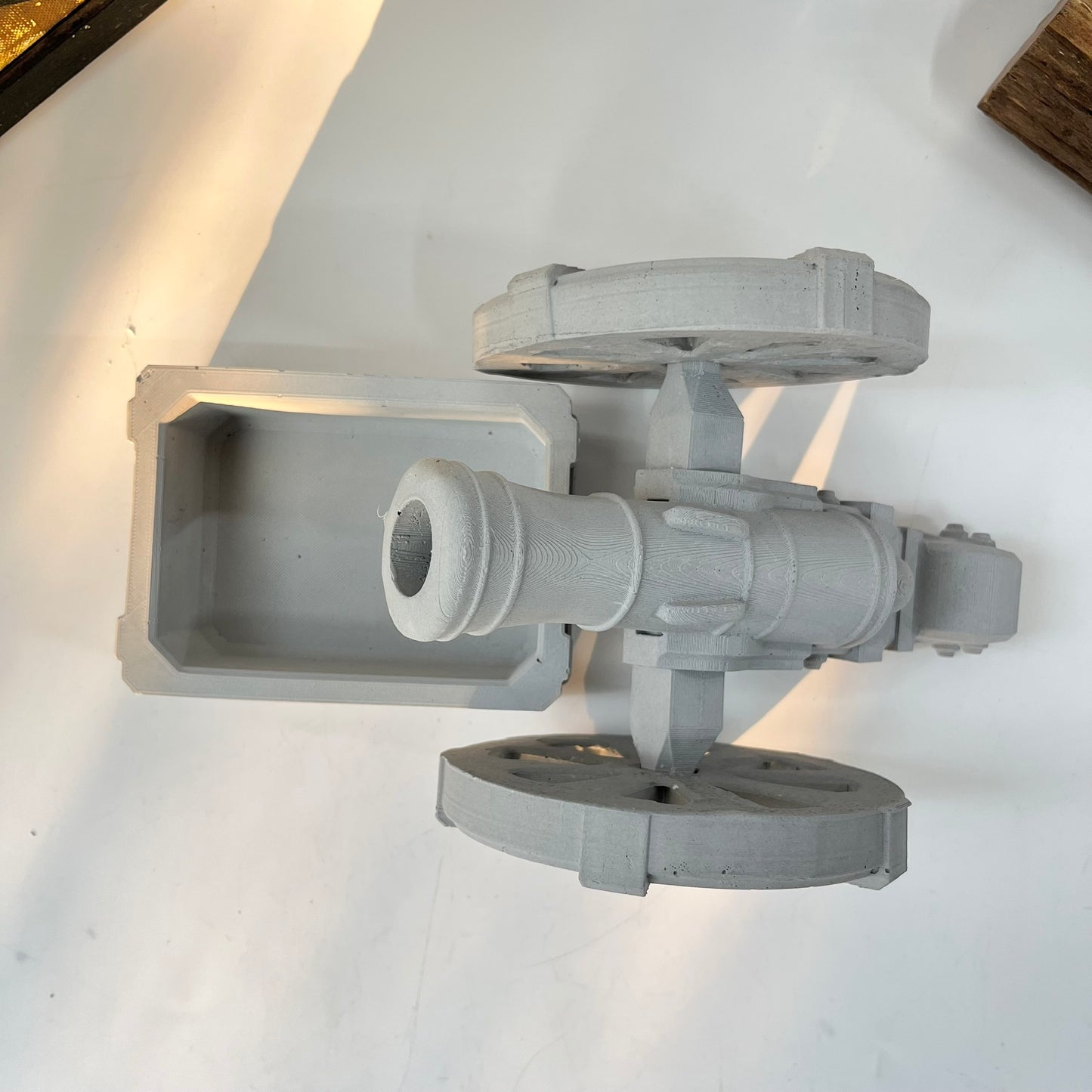 Silicone Mold for Cannon-Shaped Cigar Holder
